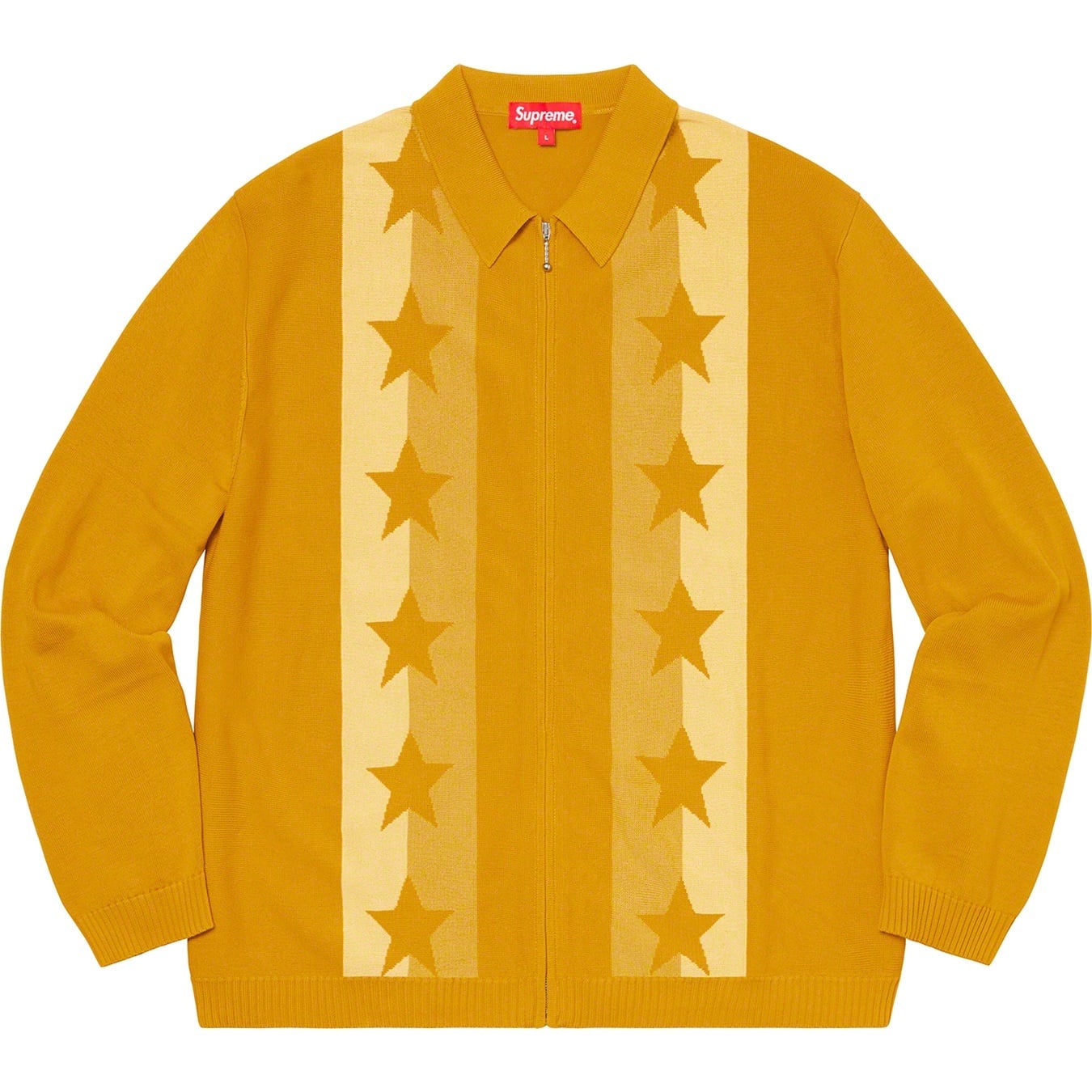 Stars Zip Up Sweater Polo view 4